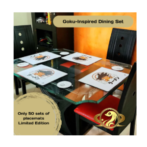 Limited Edition Anime Ramen Placemat & Coaster Set